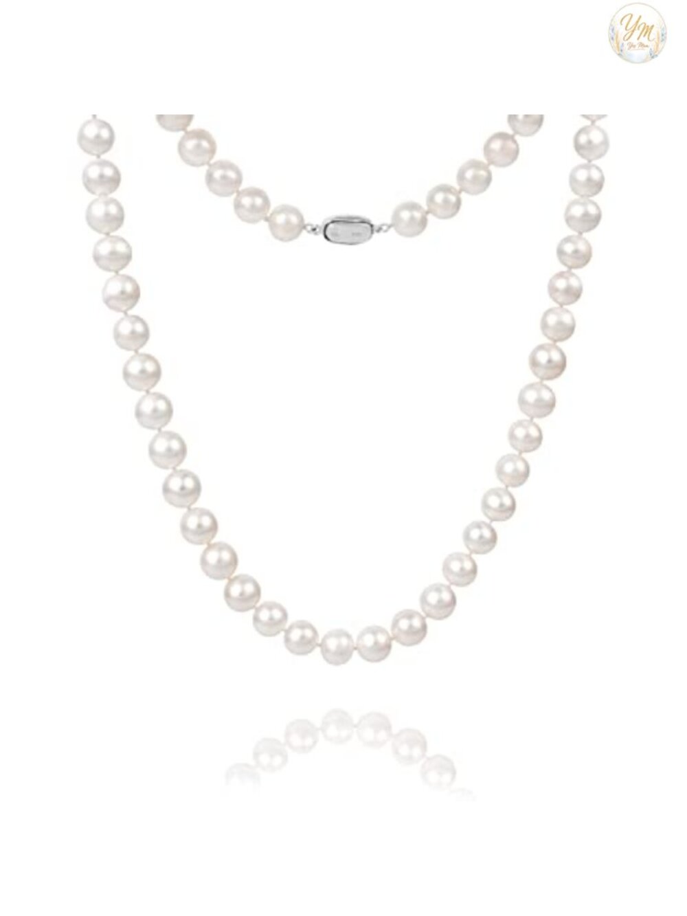 AAAA Quality Freshwater Cultured Pearl Strand Necklace for Women Fine Jewelry